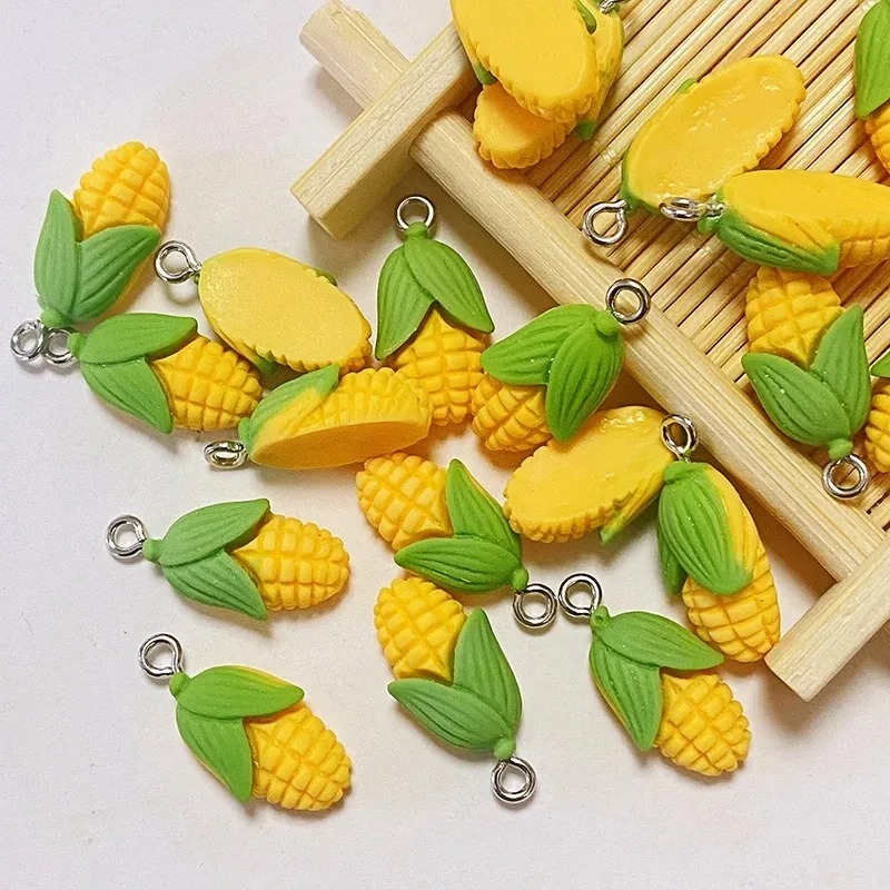 Resin Art Pendant - 20 قطعة من الحليات الراتنجية المضحكة