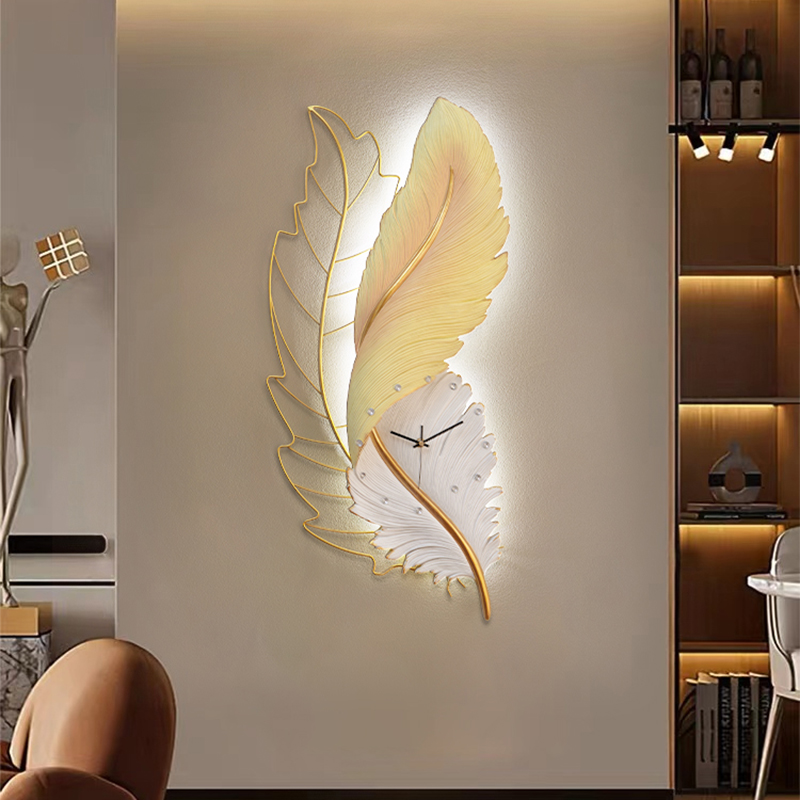 Resin Art Wall Clock - ساعة حائط خفيفة فريدة من نوعها