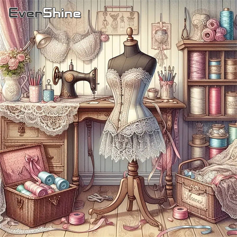 Resin Art Machine - Evershine الماس اللوحة الكلب الحيوان الكرتون