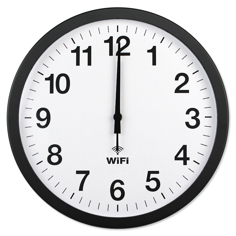 Resin Art Wall Clock - ساعة حائط ذكية بتقنية واي فاي،