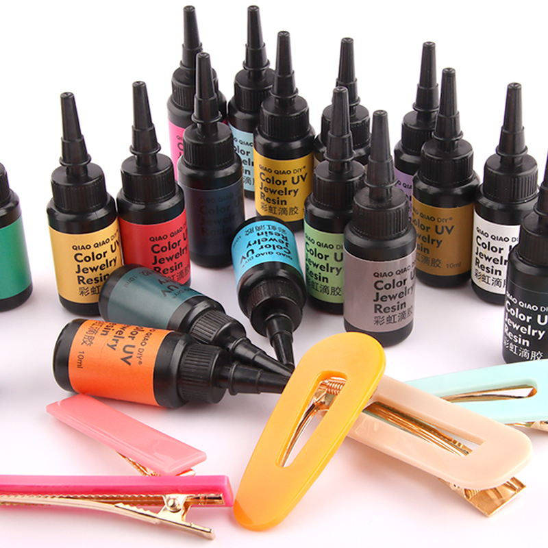 Resin Art Tool Kit - الملونة الصلبة الأشعة فوق البنفسجية الراتنج