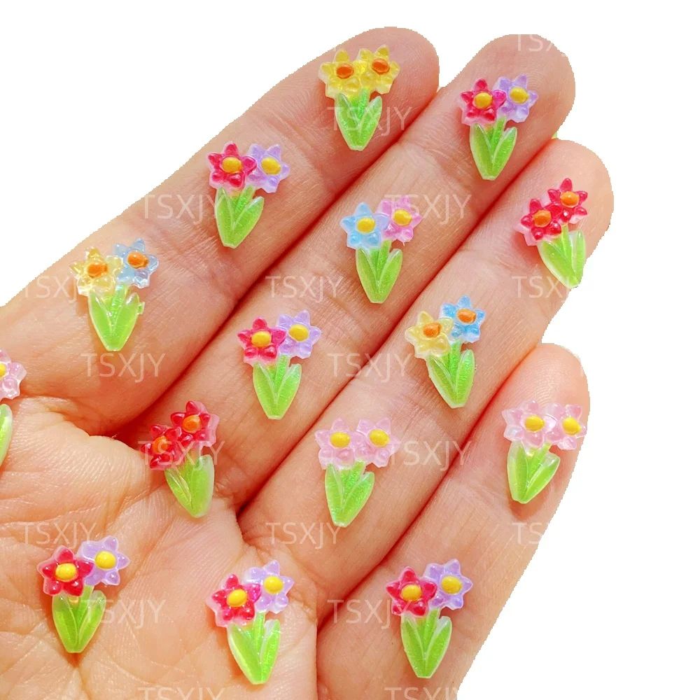 Resin Art Design For Wedding - 50 قطعة من الزينة اللامعة الملونة