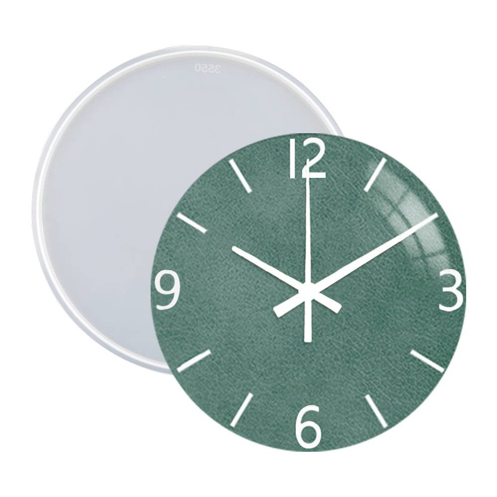 Resin Art Wall Clock - قالب سيليكون لساعة من الراتنج الإيبوكسي
