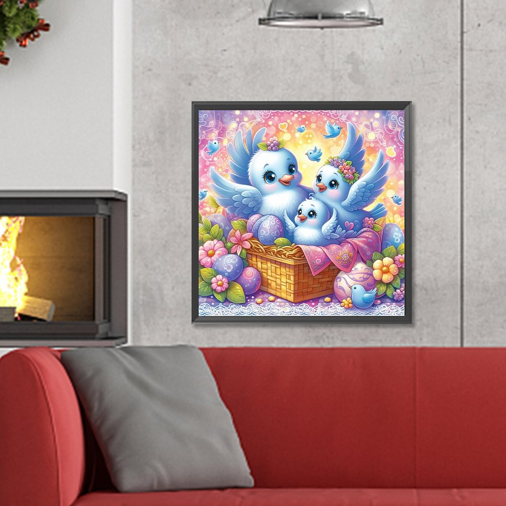 Resin Art Painting - الماس اللوحة الأسرة عيد الميلاد الأب