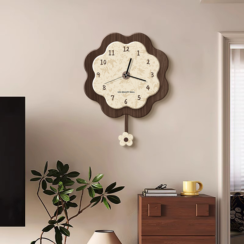 Resin Art Wall Clock - ساعة حائط فنية إبداعية على الطراز