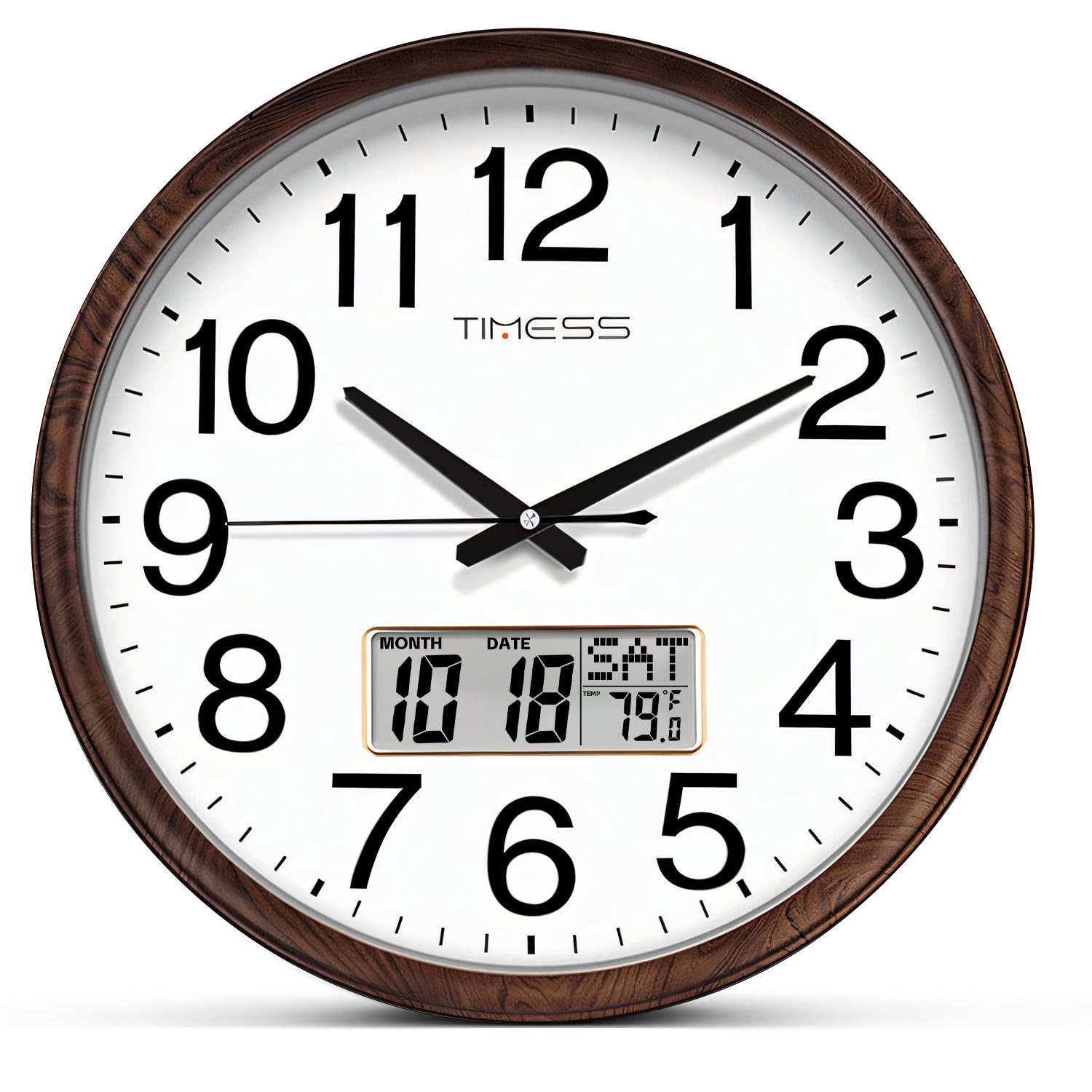 Resin Art Wall Clock - ساعة حائط من تايميس مقاس 13
