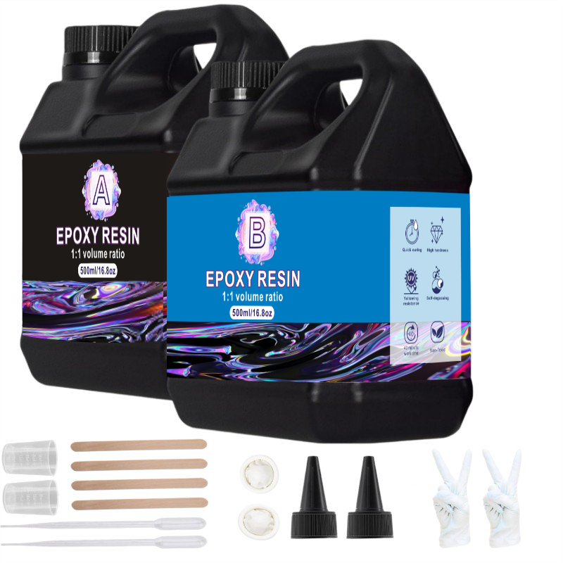 Resin Art Ratio - كريستال واضح راتنجات الايبوكسي نسبة لاصقة