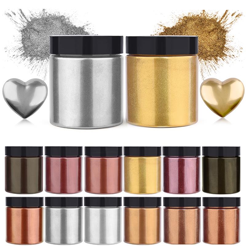 Pearl Powder Resin - صبغة صبغة معدنية لصنع المجوهرات ،