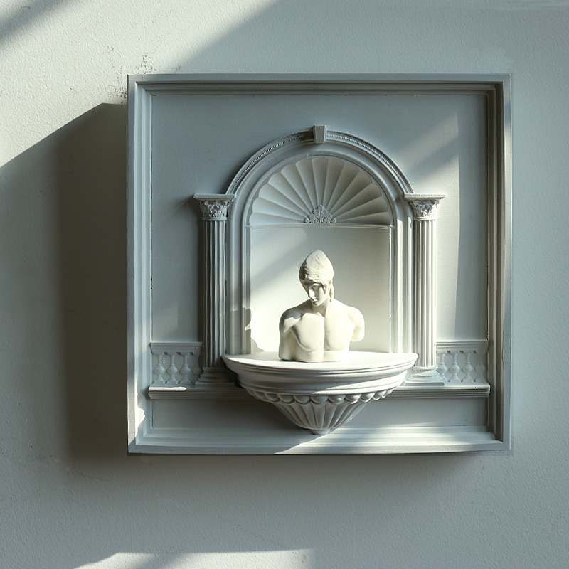 Resin Art Wall Clock - ‌ لوحة فنية جدارية فرنسية عتيقة،