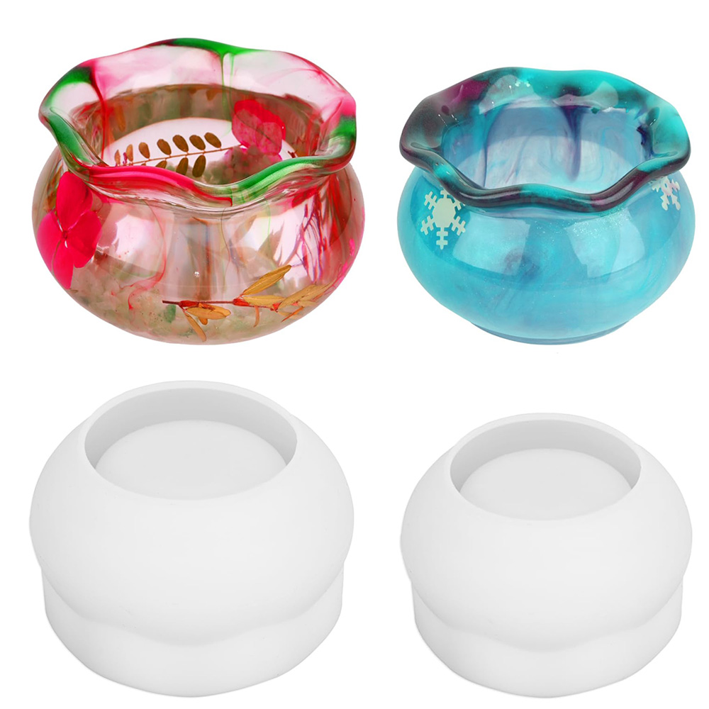 اليدوية سيليكون صندوق تخزين ال - مراجعة Resin Art Mould وسعره
