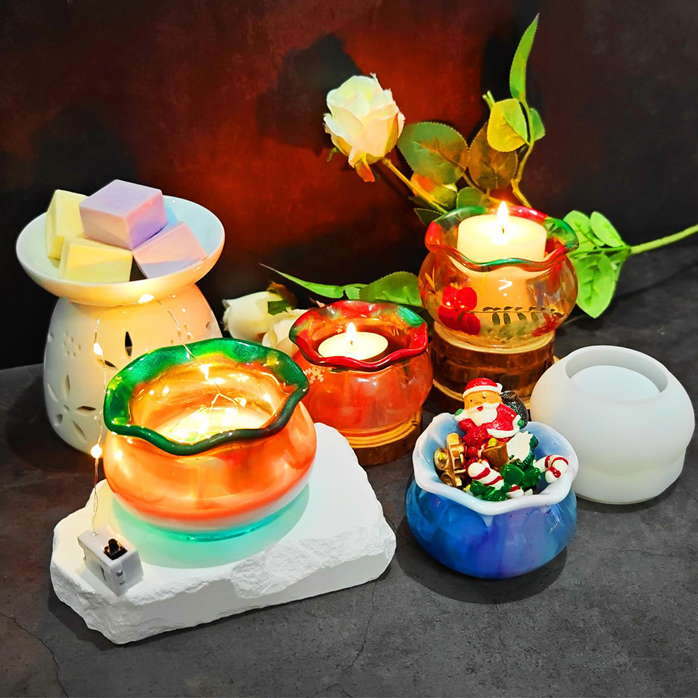 اليدوية سيليكون صندوق تخزين ال - مراجعة Resin Art Mould وسعره