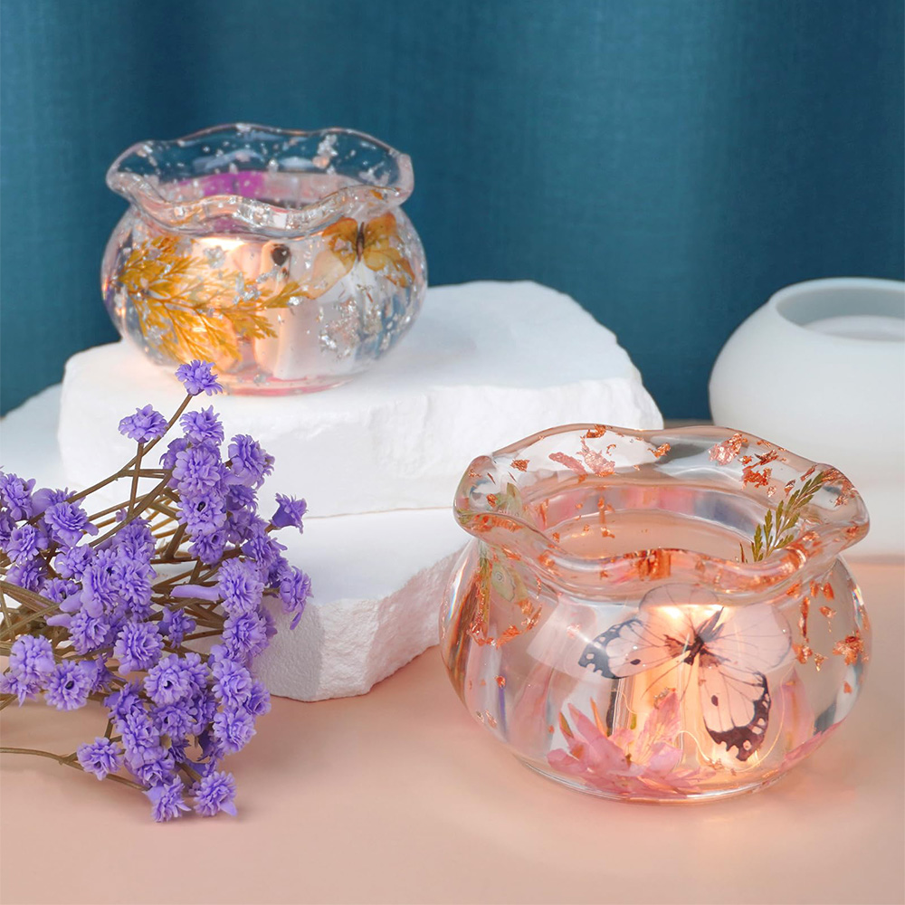 اليدوية سيليكون صندوق تخزين ال - مراجعة Resin Art Mould وسعره