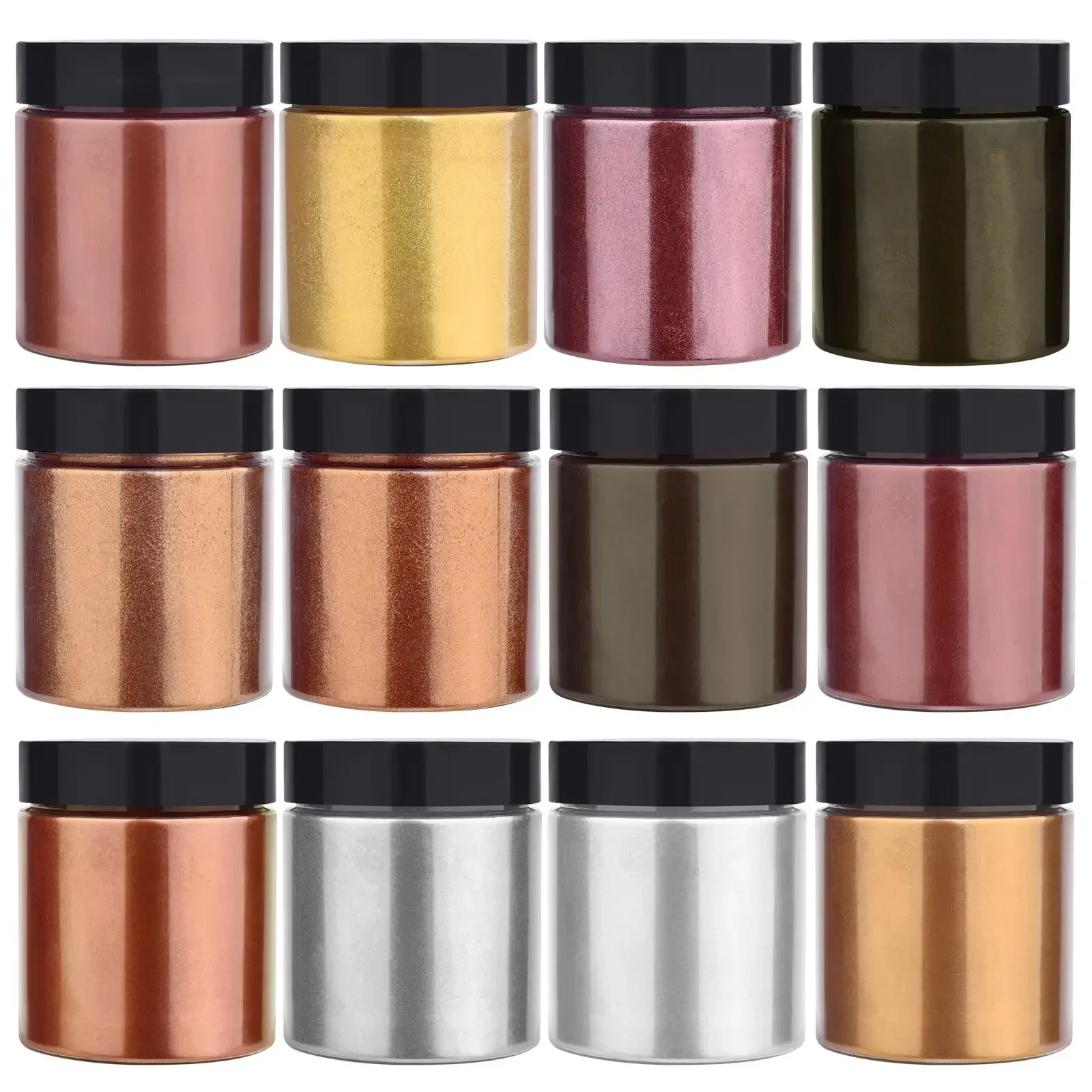 50 جرام/زجاجة لامع لامع مسحوق  - مراجعة Pearl Powder Resin وسعره