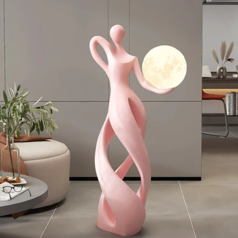 تمثال أرضي تجريدي بطول 28 سم،  - مراجعة Resin Art Design For Wedding وسعره