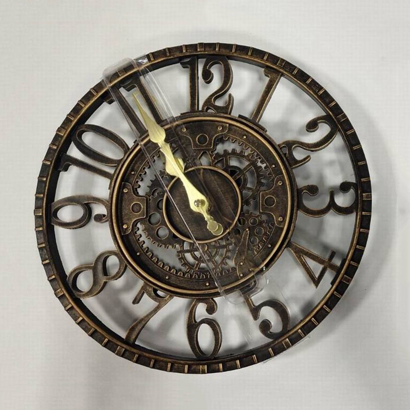 ساعة حائط خارجية مقاومة للماء  - مراجعة Resin Art Wall Clock وسعره