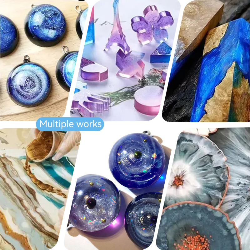 صبغات راتنج الإيبوكسي بتأثير ا - مراجعة Resin Art Acrylic وسعره