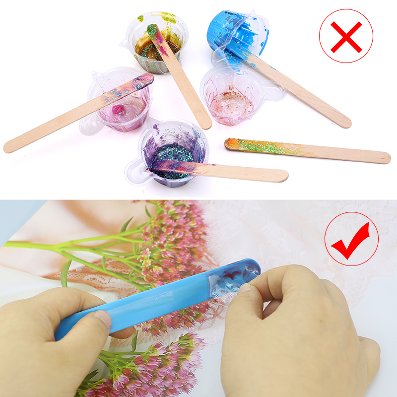 عصي تحريك سيليكون قابلة لإعادة - مراجعة Resin Art Tool Kit وسعره