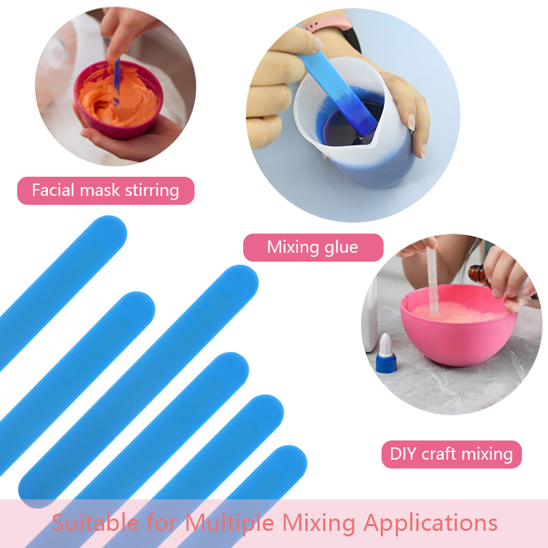 عصي تحريك سيليكون قابلة لإعادة - مراجعة Resin Art Tool Kit وسعره