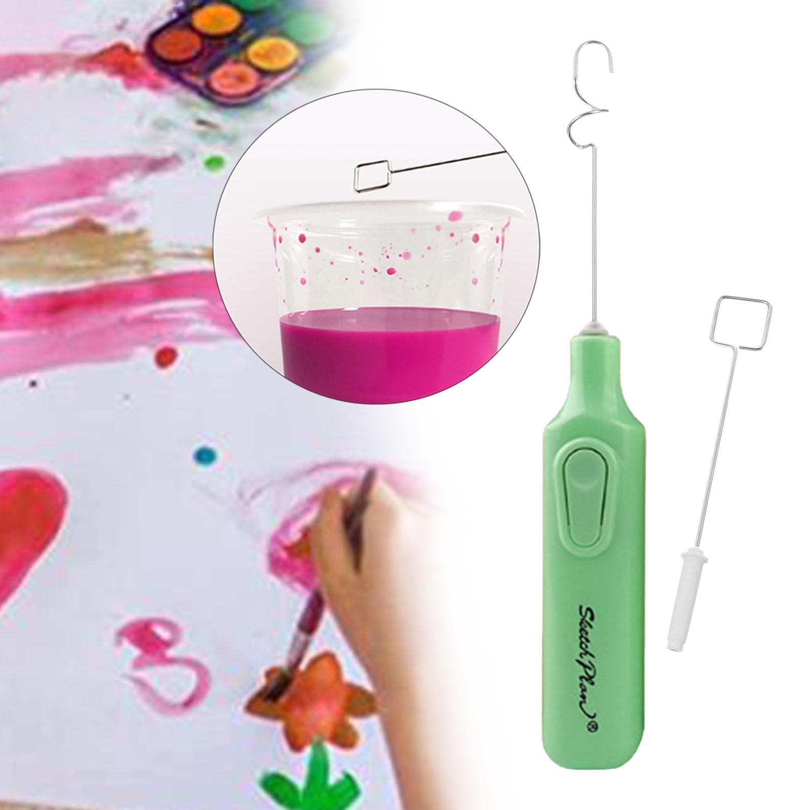 آلة تقليب الصباغ خلاط فني ألوا - مراجعة Resin Art Machine وسعره