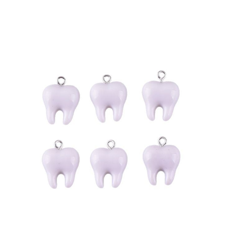 10 قطع من قلادات الأسنان الرات - مراجعة Resin Art Pendant وسعره