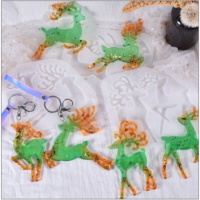 عيد الميلاد الأيائل الايبوكسي  - مراجعة Resin Art Tool Kit وسعره