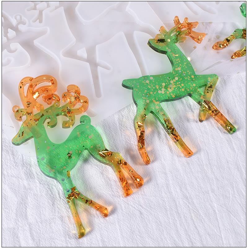عيد الميلاد الأيائل الايبوكسي  - مراجعة Resin Art Tool Kit وسعره