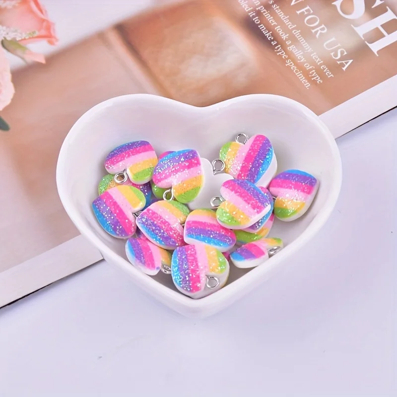 10 قطع من الحليات الراتنجية ال - مراجعة Resin Art Pendant وسعره