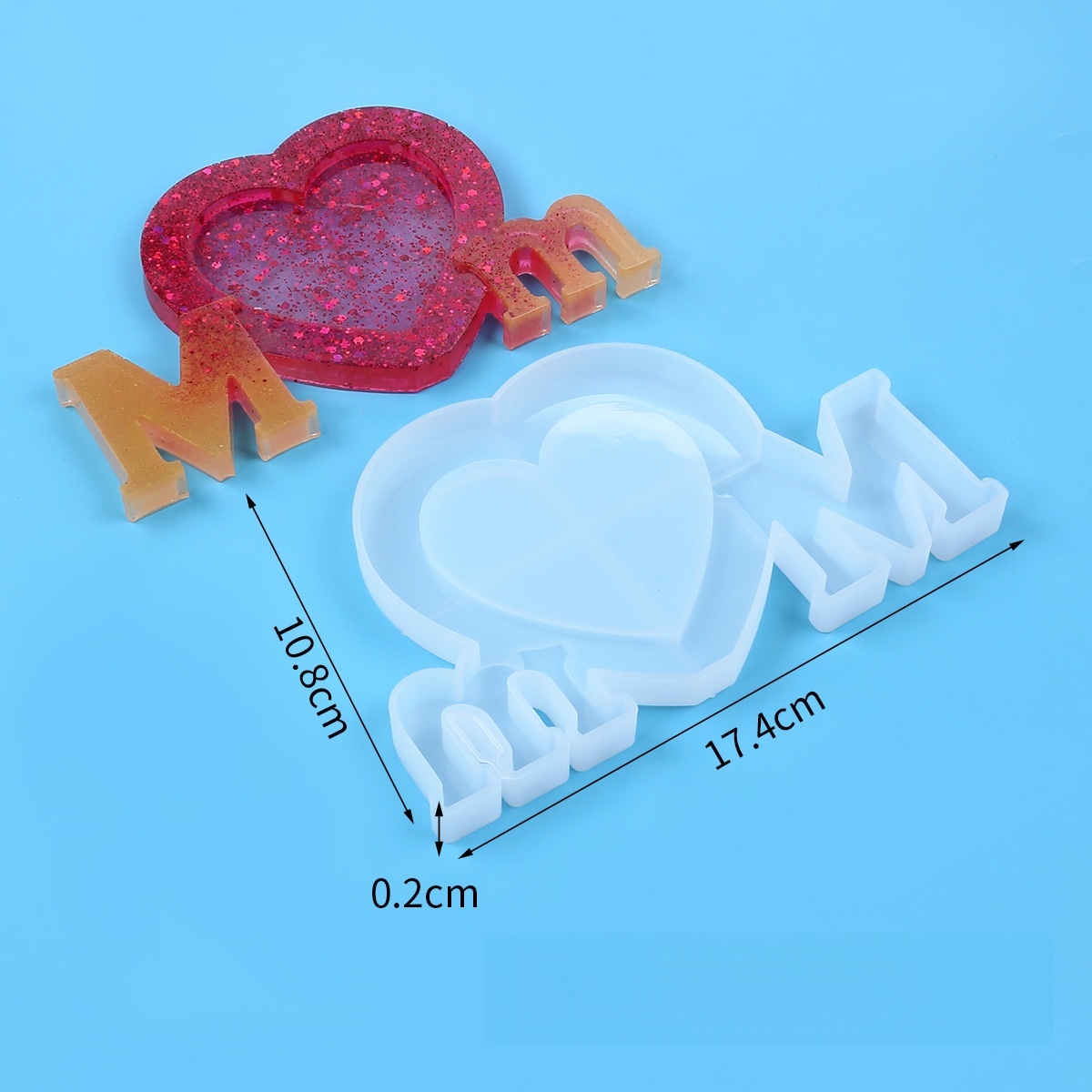 قالب سيليكون لراتنج الإيبوكسي  - مراجعة Resin Art Tool Kit وسعره