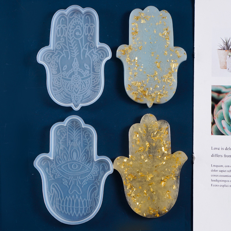 1 قطعة Coaster بها بنفسك كوستر - مراجعة Resin Art Mould وسعره