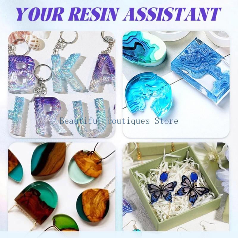أداة صنع المجوهرات بالأشعة فوق - مراجعة Resin Art Machine وسعره