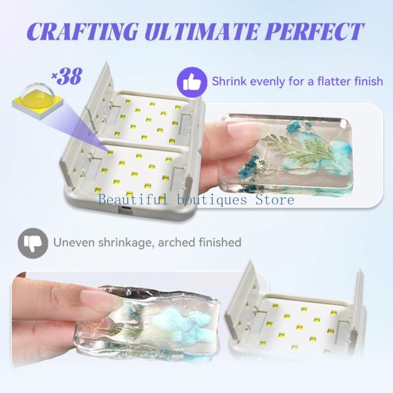 أداة صنع المجوهرات بالأشعة فوق - مراجعة Resin Art Machine وسعره