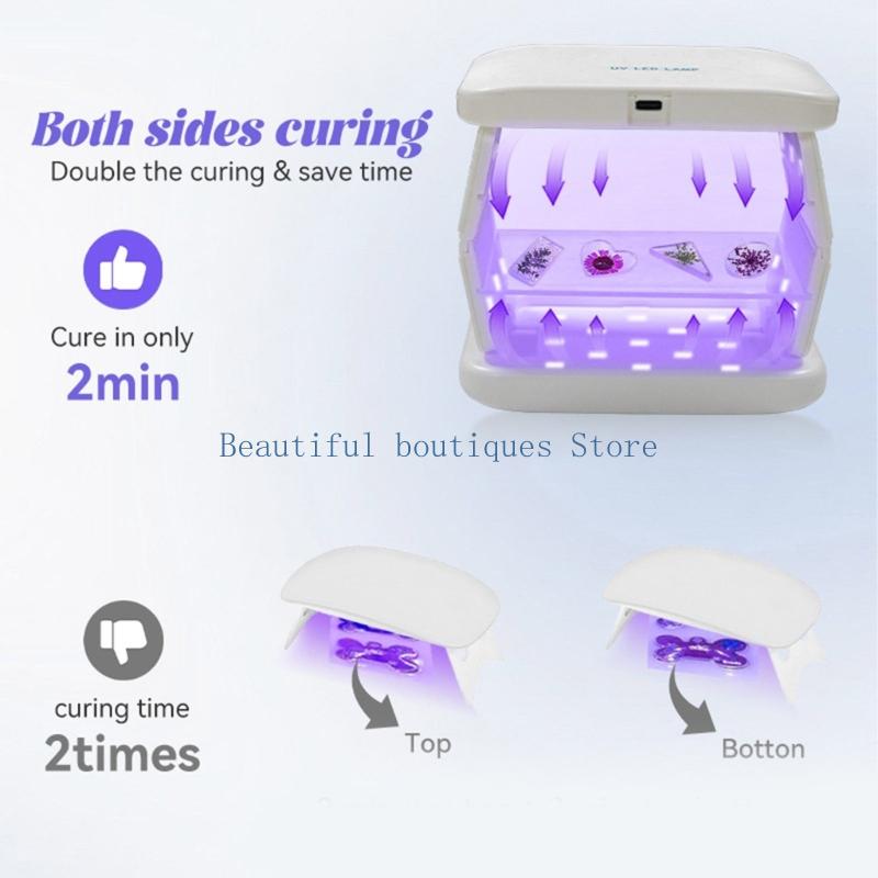 أداة صنع المجوهرات بالأشعة فوق - مراجعة Resin Art Machine وسعره