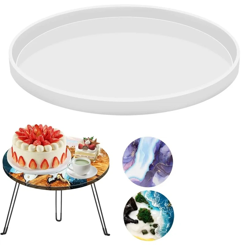 قوالب راتنج الإيبوكسي المستدير - مراجعة Resin Art Table وسعره