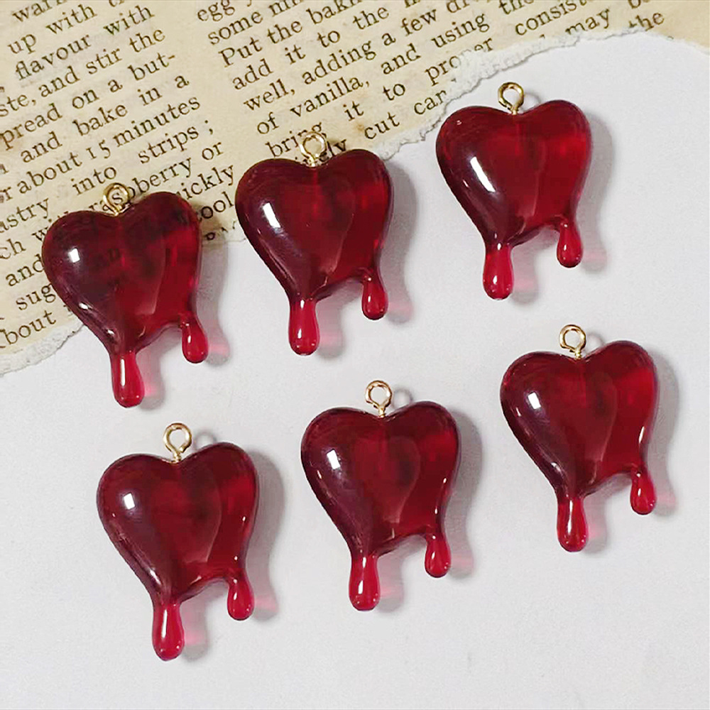 10 قطع من تعليقات الراتنج على  - مراجعة Resin Art Pendant وسعره