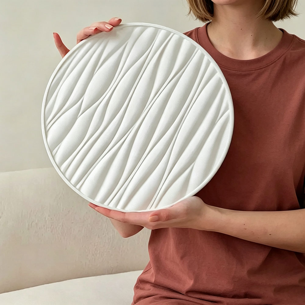 قالب سيليكون دائري كبير لصنع ص - مراجعة Resin Art Acrylic وسعره