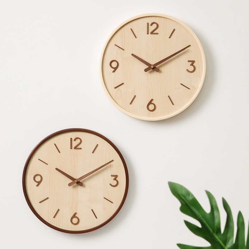 ساعات حائط فنية صامتة خشبية حد - مراجعة Resin Art Wall Clock وسعره