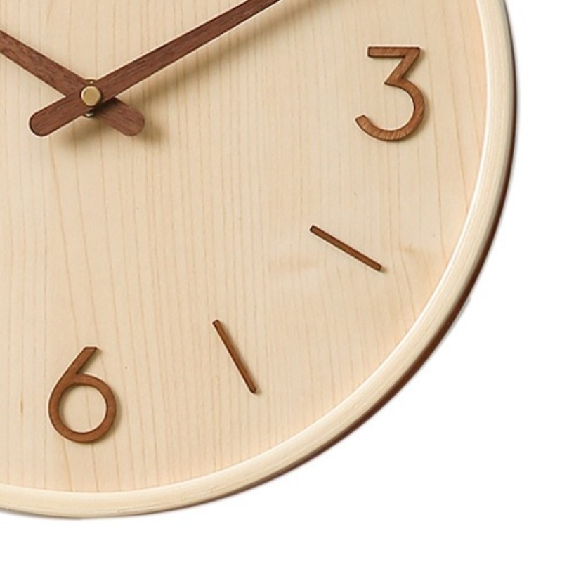 ساعات حائط فنية صامتة خشبية حد - مراجعة Resin Art Wall Clock وسعره