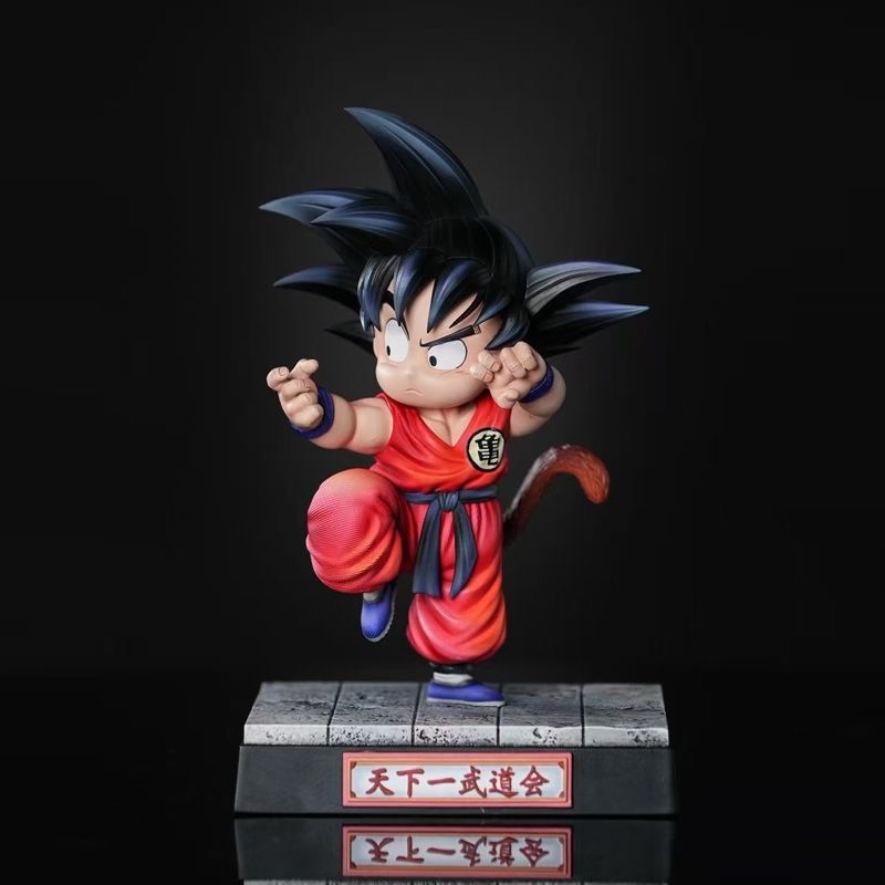 تمثال جديد لـ غوكو وكريلين من  - مراجعة Resin Art Goku وسعره