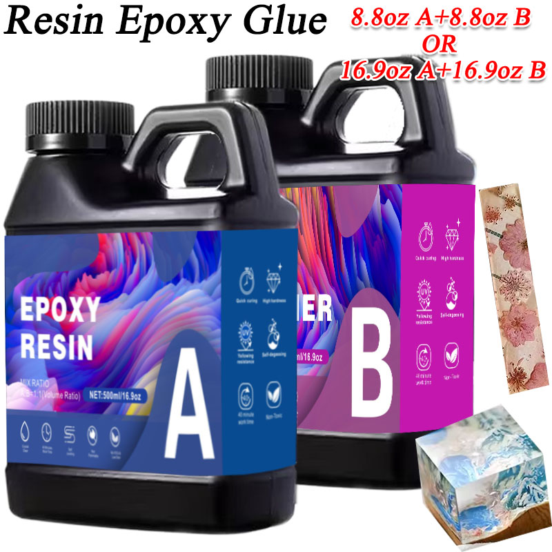 17.6 أوقية/33.8 أوقية AB الرات - مراجعة Resin Art Glue وسعره