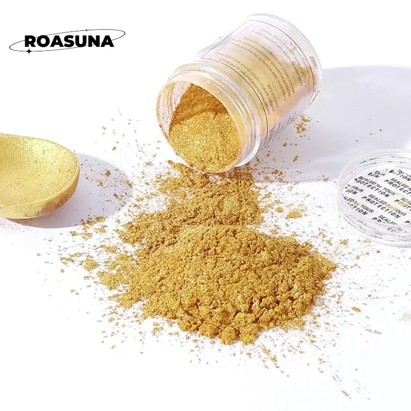 24 لون مسحوق اللؤلؤ الميكا لرا - مراجعة Pearl Powder Resin وسعره