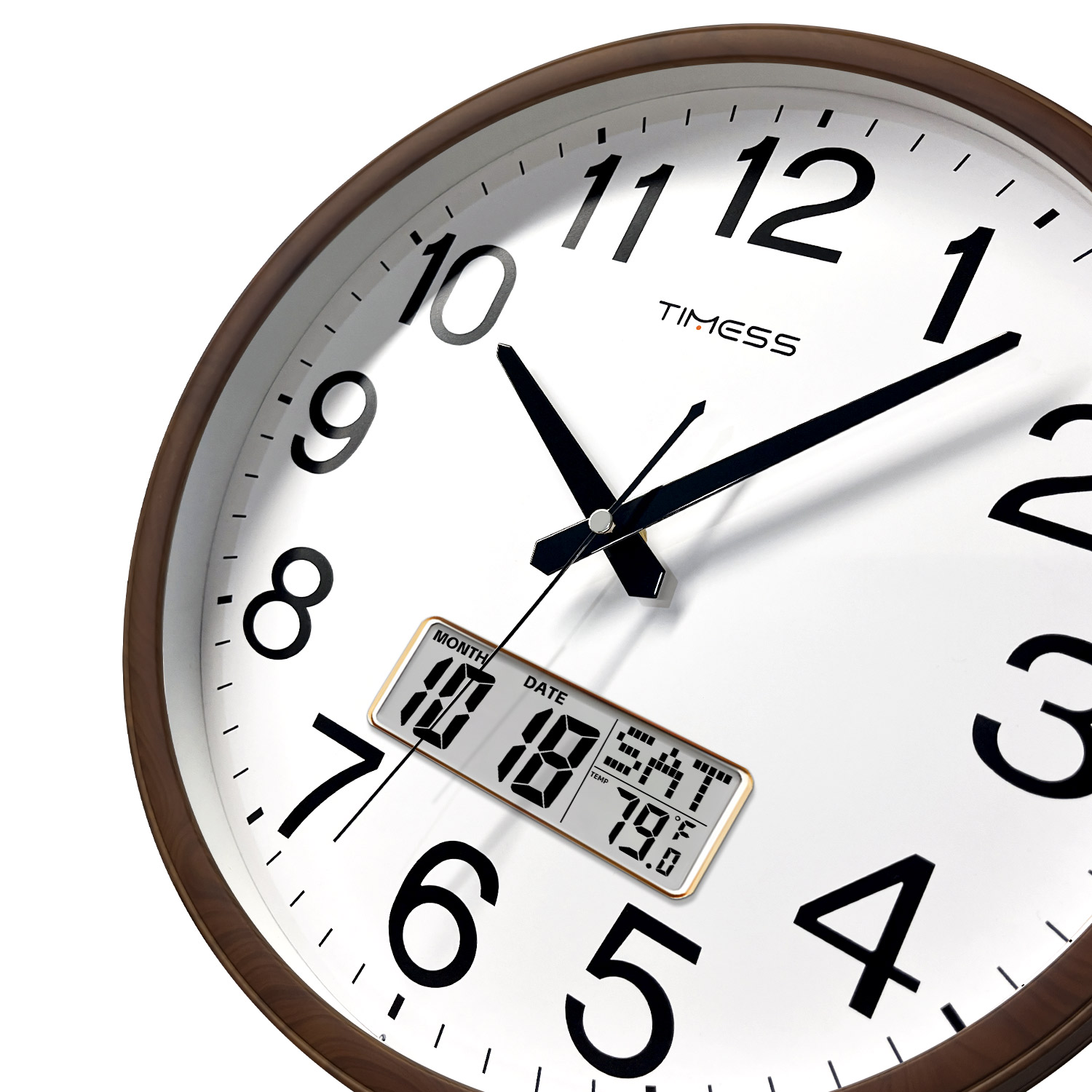 ساعة حائط من تايميس مقاس 13 بو - مراجعة Resin Art Wall Clock وسعره