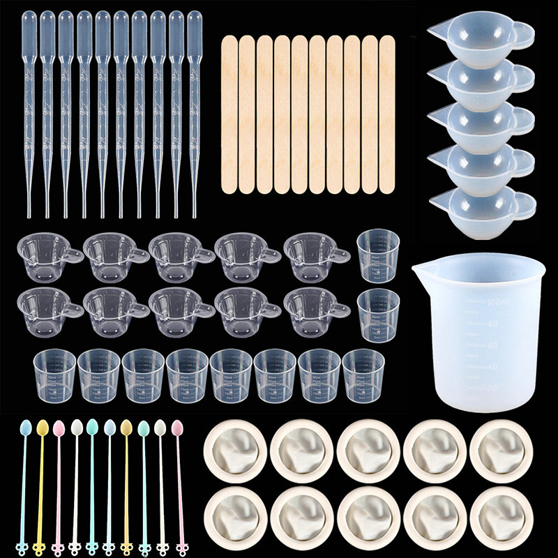 مجموعة أدوات راتنجات الإيبوكسي - مراجعة Resin Art Tool Kit وسعره
