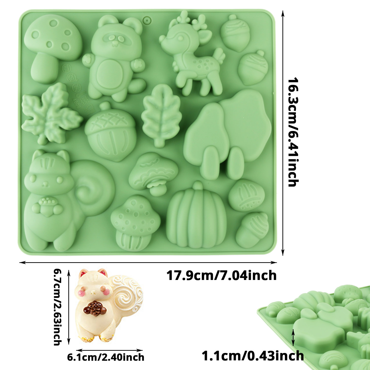 قالب كيك سيليكون على شكل حيوان - مراجعة Resin Art Tool Kit وسعره
