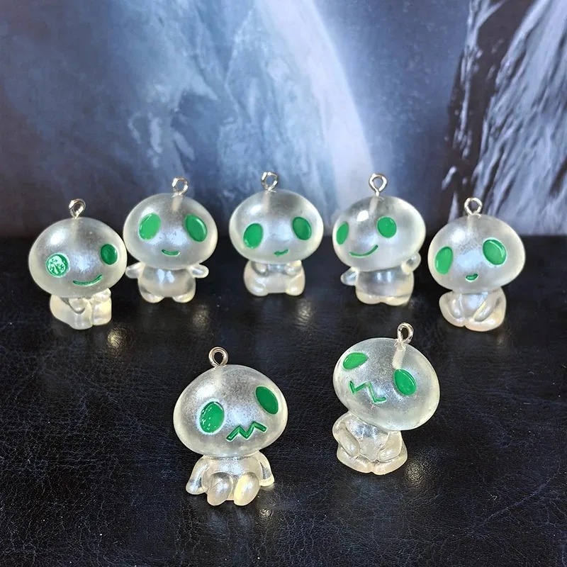 7 قطع من الحلي الكرتونية المضي - مراجعة Resin Art Pendant وسعره
