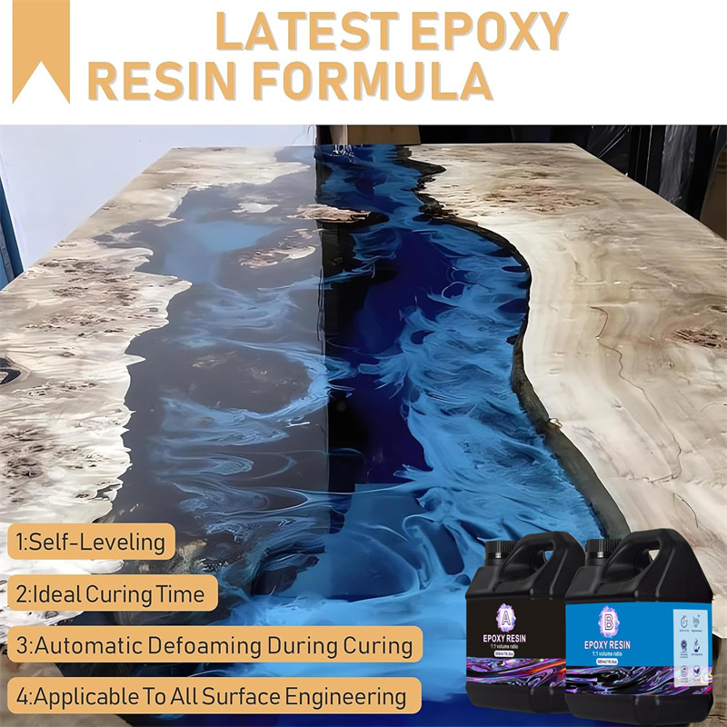 كريستال واضح راتنجات الايبوكسي - مراجعة Resin Art Ratio وسعره