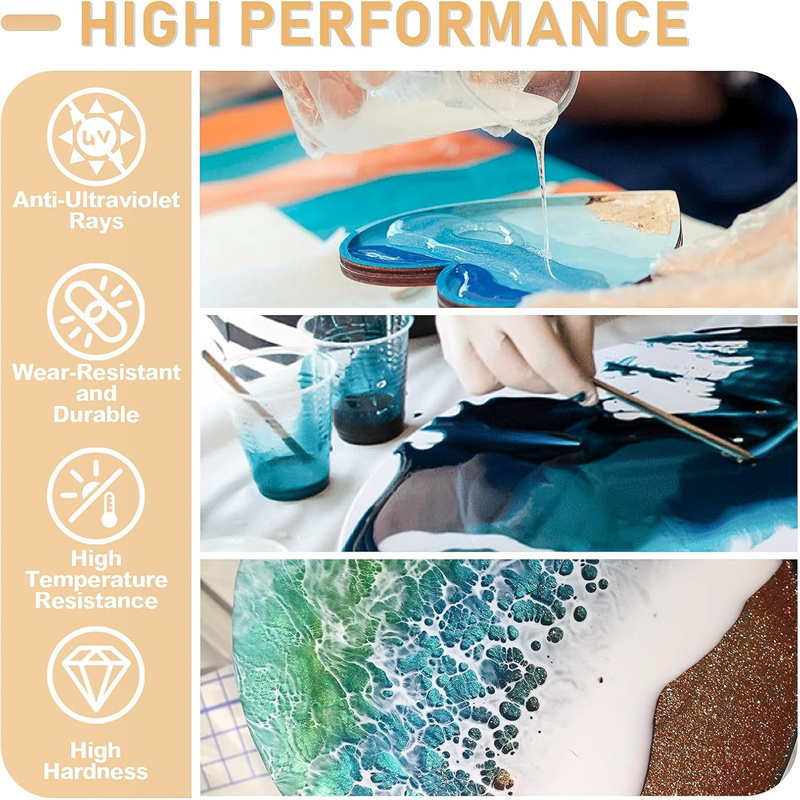 كريستال واضح راتنجات الايبوكسي - مراجعة Resin Art Ratio وسعره
