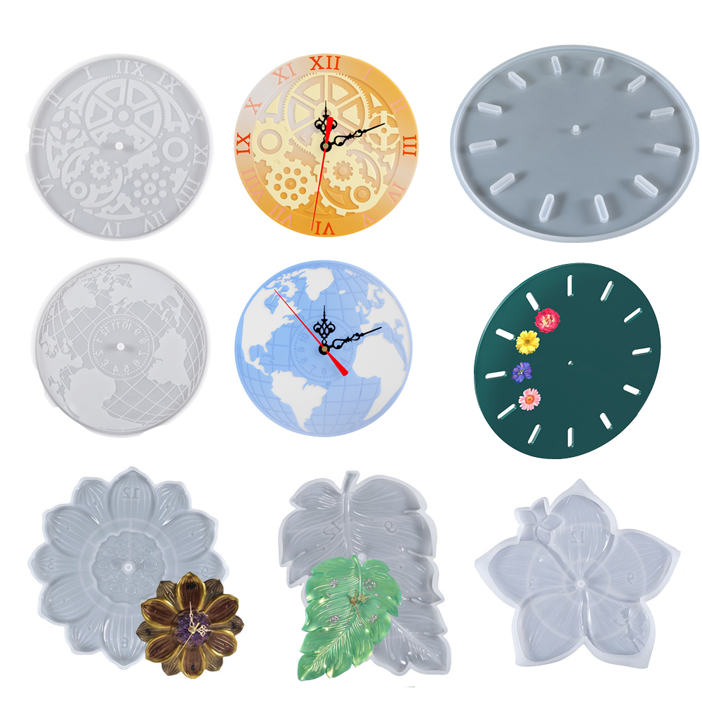 خريطة العالم لوتس ليف ساكورا س - مراجعة Resin Art Wall Clock وسعره