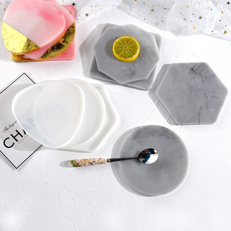 متعدد نمط هندسي كوستر قالب مثل - مراجعة Resin Art Table وسعره