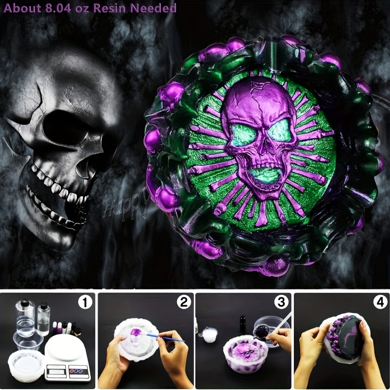 قالب منفضة سجائر، قالب صب راتن - مراجعة Resin Art Mould وسعره