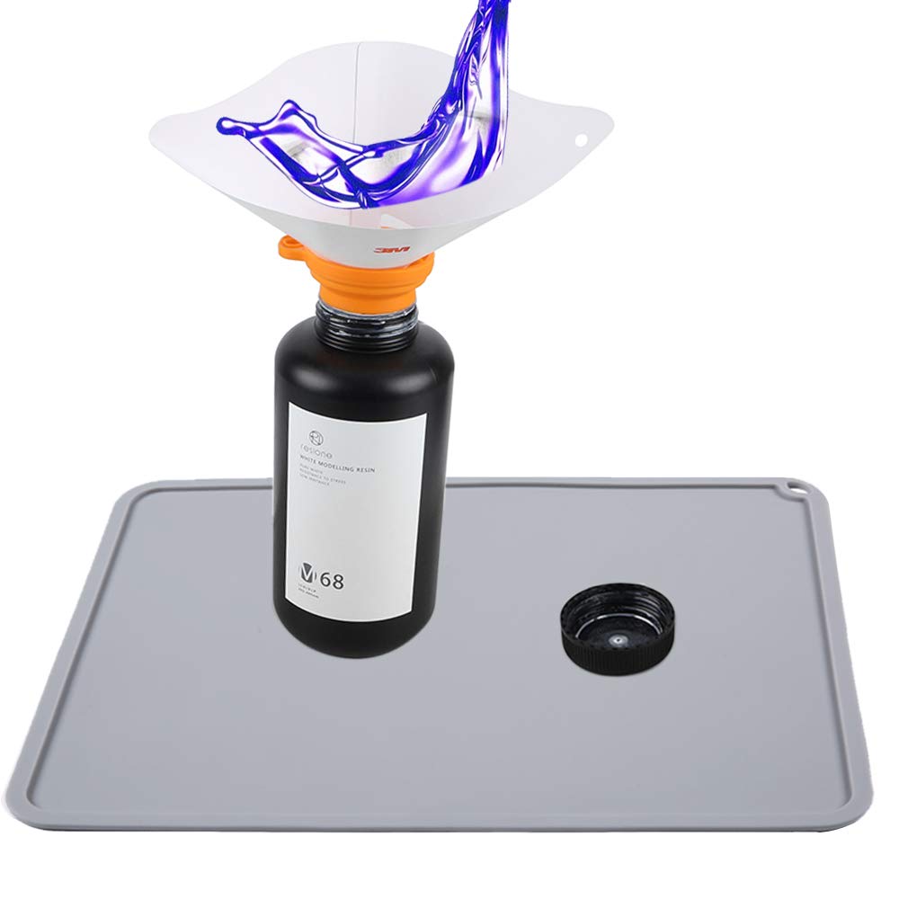 حصيرة صفعة من السيليكون 410 ×  - مراجعة Resin Art Machine وسعره